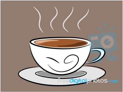 Coffee Illustration Stock Image