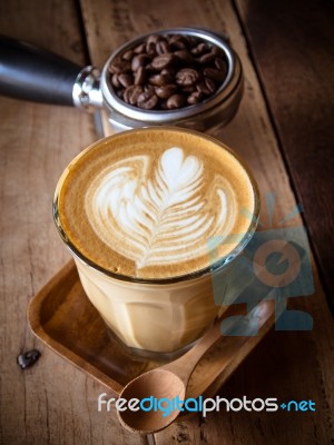 Coffee Latte Stock Photo