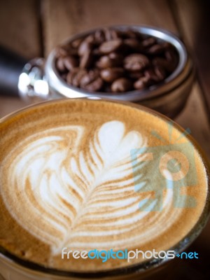 Coffee Latte Stock Photo