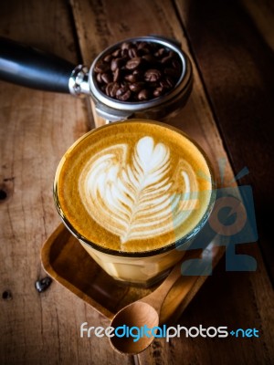 Coffee Latte Stock Photo