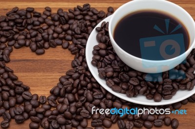 Coffee Love Stock Photo