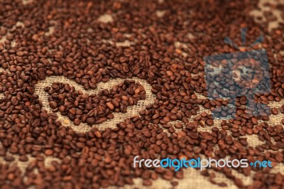 Coffee Love Stock Photo