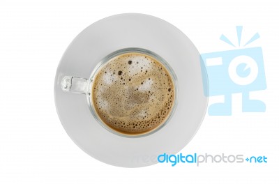 Coffee On Isolate Stock Photo