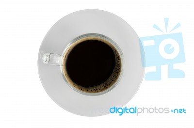 Coffee On Isolate Stock Photo