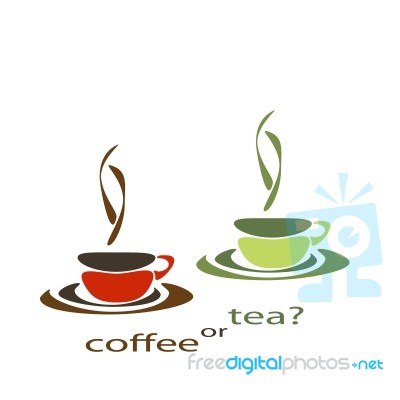 Coffee Or Tea Stock Image