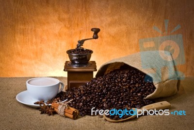 Coffee Set Stock Photo