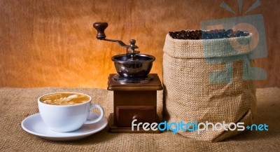 Coffee Set Stock Photo