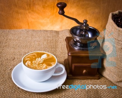 Coffee Set Stock Photo