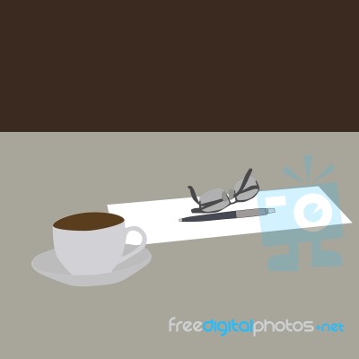 Coffee Time Stock Image