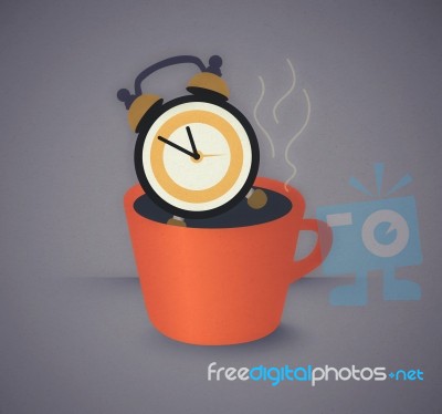 Coffee Time Stock Image