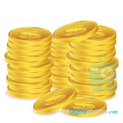 Coins Stock Image