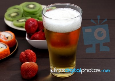 Cold Beer Stock Photo