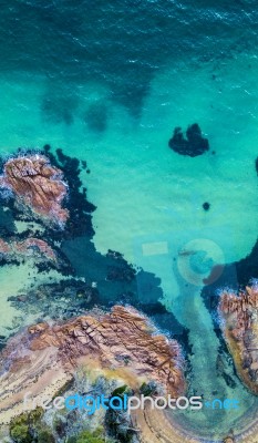 Coles Bay In Freycinet National Park Stock Photo