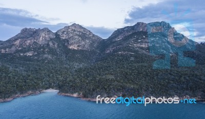 Coles Bay In Freycinet National Park Stock Photo