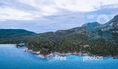 Coles Bay In Freycinet National Park Stock Photo