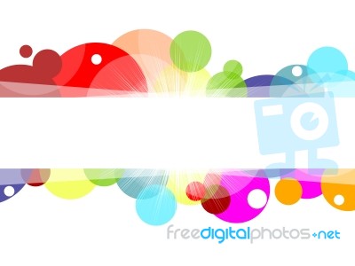 Color Background Shows Blank Space And Abstract Stock Image