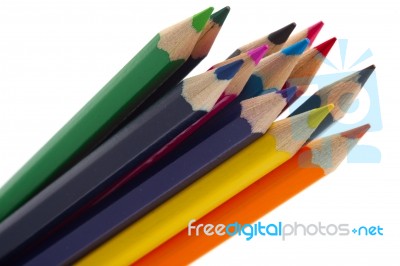 Color Pencils Stock Photo