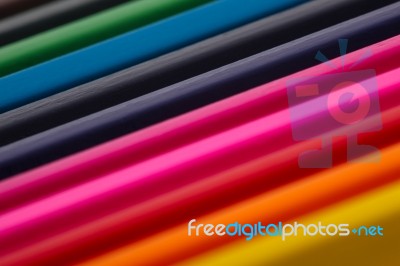 Color Pencils Stock Photo