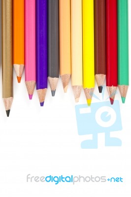 Color Pencils Stock Photo