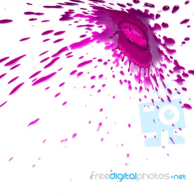 Color Splashing Stock Photo