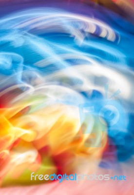 Colorful Abstract Light Vivid Color Blurred Background Stock Photo