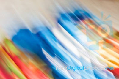 Colorful Abstract Light Vivid Color Blurred Background Stock Photo