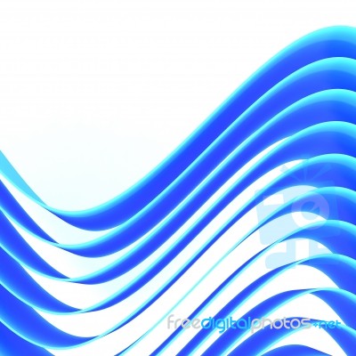 Colorful Abstract Lines For Background Stock Image