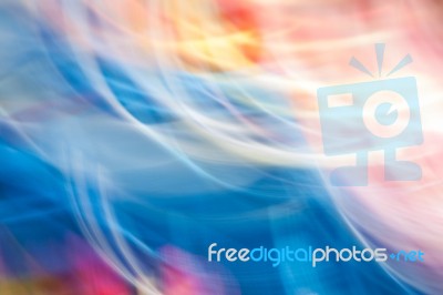 Colorful Abstract Movement Light Vivid Color Blurred Background Stock Photo