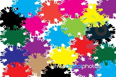 Colorful Background Design For Background Or Wallpaper Stock Image