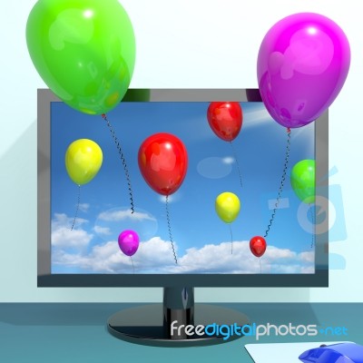 Colorful Balloons Stock Image