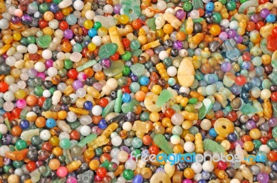 Colorful Beads Stock Photo