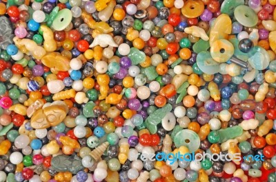 Colorful Beads Stock Photo