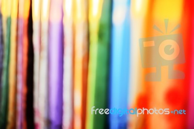 Colorful Blur Scene Stock Photo