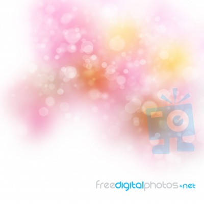 Colorful Bokeh Abstract Stock Image