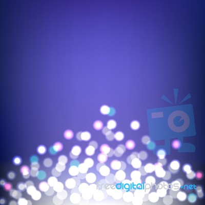 Colorful Bokeh And Lights Abstract Background Stock Image