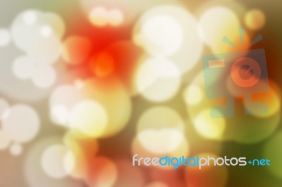 Colorful Bokeh Background (colorful Blurred Wallpaper) Stock Photo