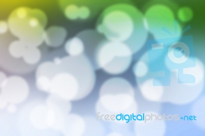 Colorful Bokeh Background (colorful Blurred Wallpaper) Stock Photo