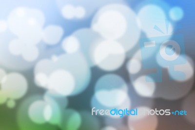 Colorful Bokeh Background (colorful Blurred Wallpaper) Stock Photo