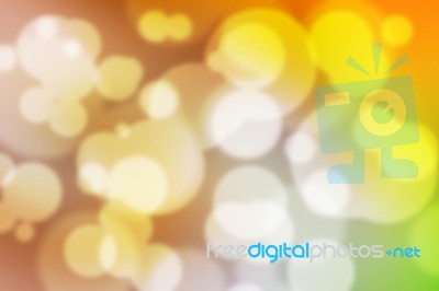 Colorful Bokeh Background (colorful Blurred Wallpaper) Stock Photo