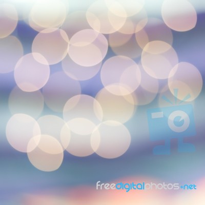 Colorful Bokeh Light Background Stock Photo