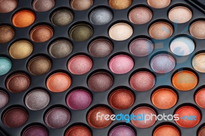 Colorful Cosmetics Set Stock Photo