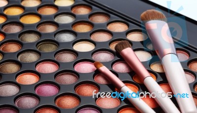 Colorful Cosmetics Set Stock Photo