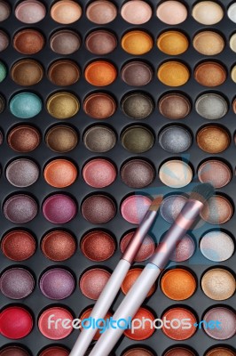 Colorful Cosmetics Set Stock Photo