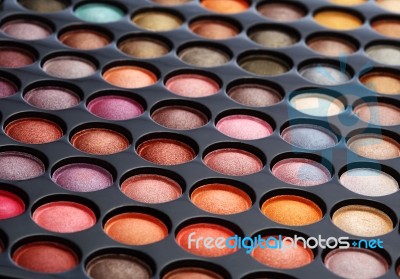 Colorful Cosmetics Set Stock Photo