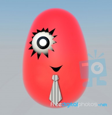 Colorful Easter Egg Stock Image