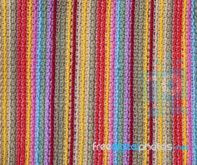 Colorful Fibers  Texture Stock Photo