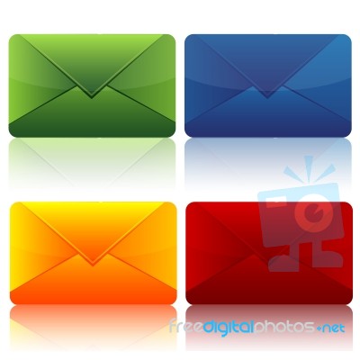 Colorful Letter Sign Stock Image