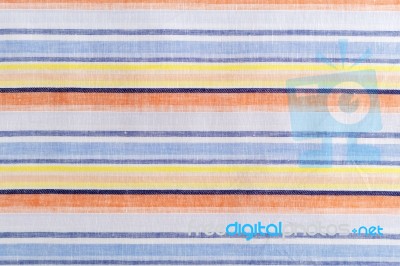 Colorful Linen Fabric Texture Stock Photo