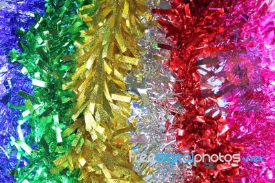 Colorful Ribbon Of Background Stock Photo