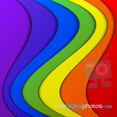 Colorful Stack Background Stock Image